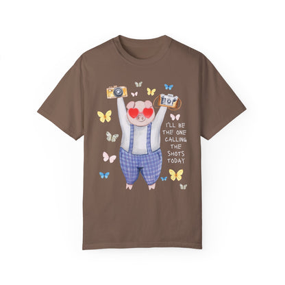 Calling the Shots Today Tee