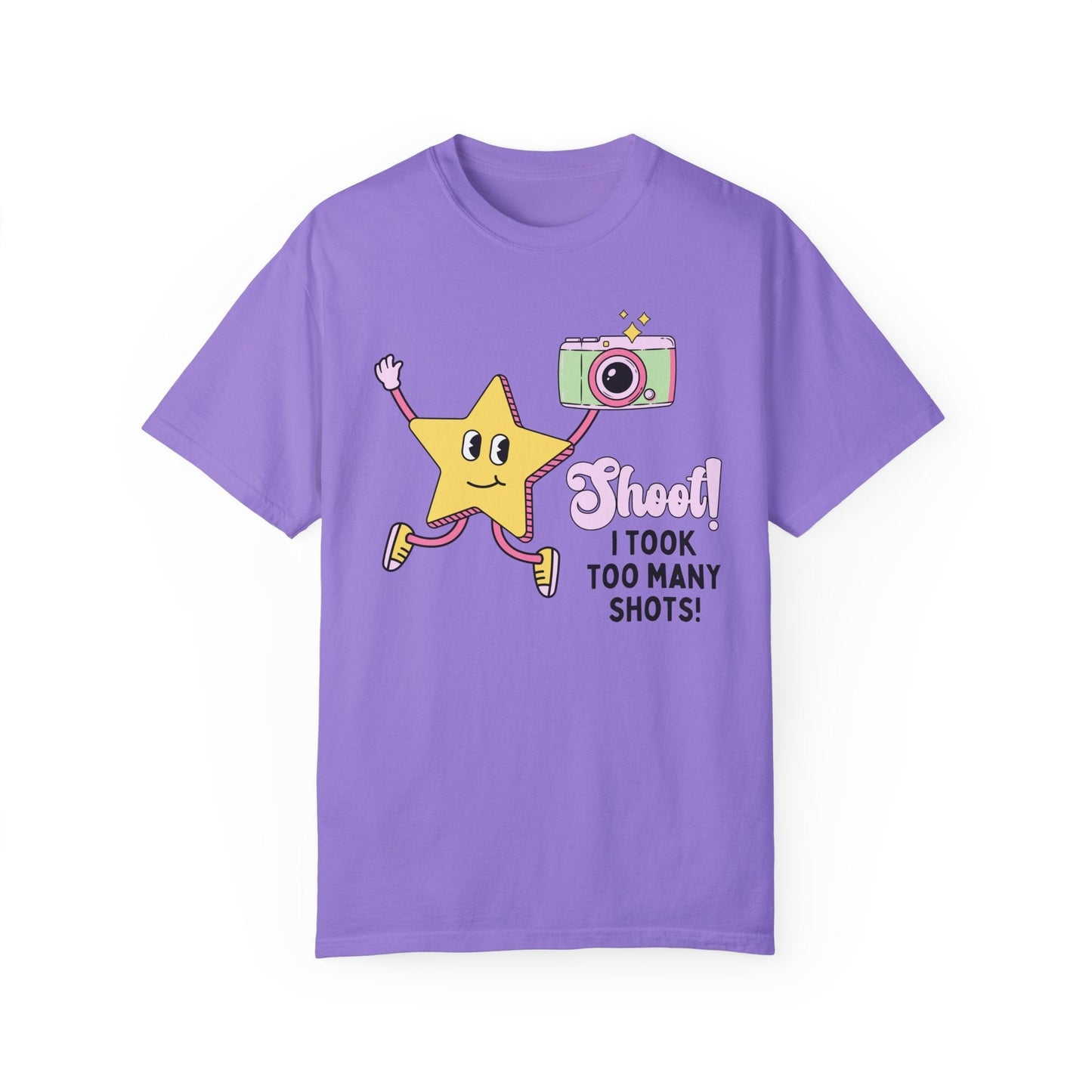 Too Many Shots Photographer Tee