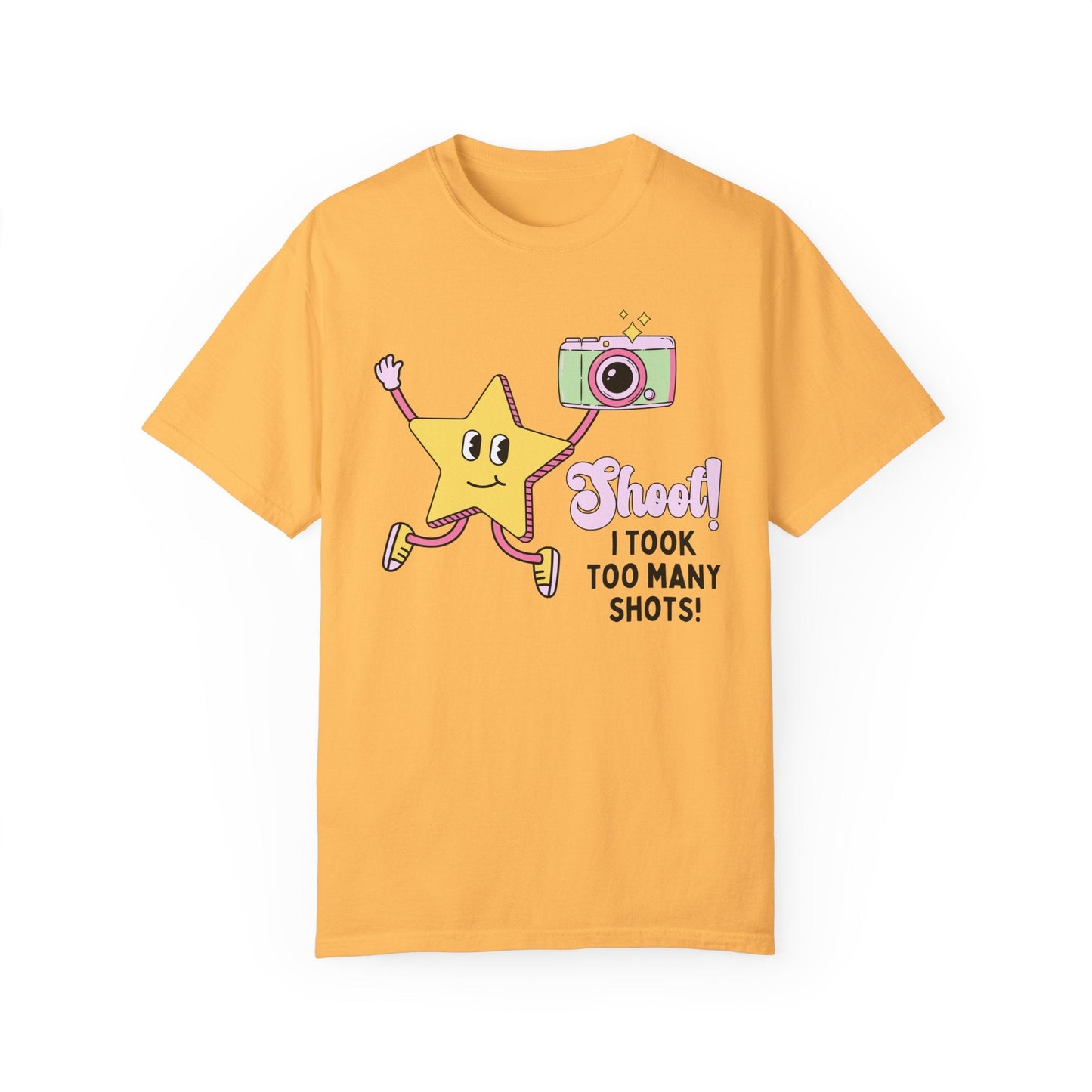 Too Many Shots Photographer Tee