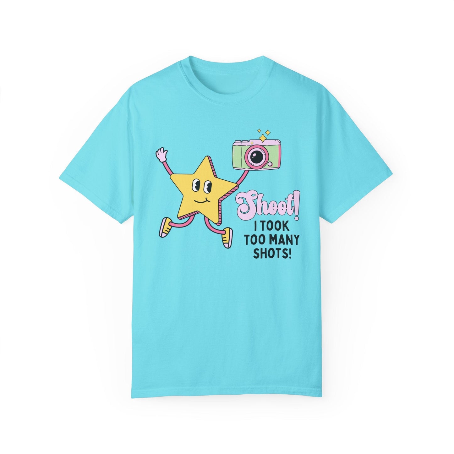 Too Many Shots Photographer Tee