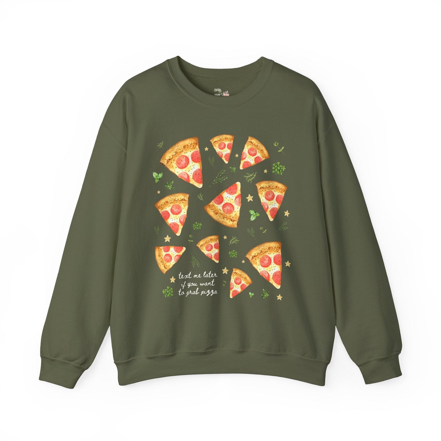 Silly Pizza Lover Sweatshirt