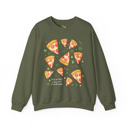 Silly Pizza Lover Sweatshirt