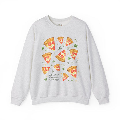 Silly Pizza Lover Sweatshirt