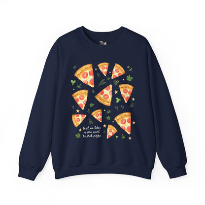 Silly Pizza Lover Sweatshirt