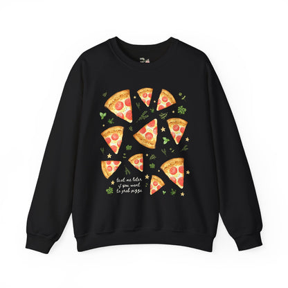 Silly Pizza Lover Sweatshirt