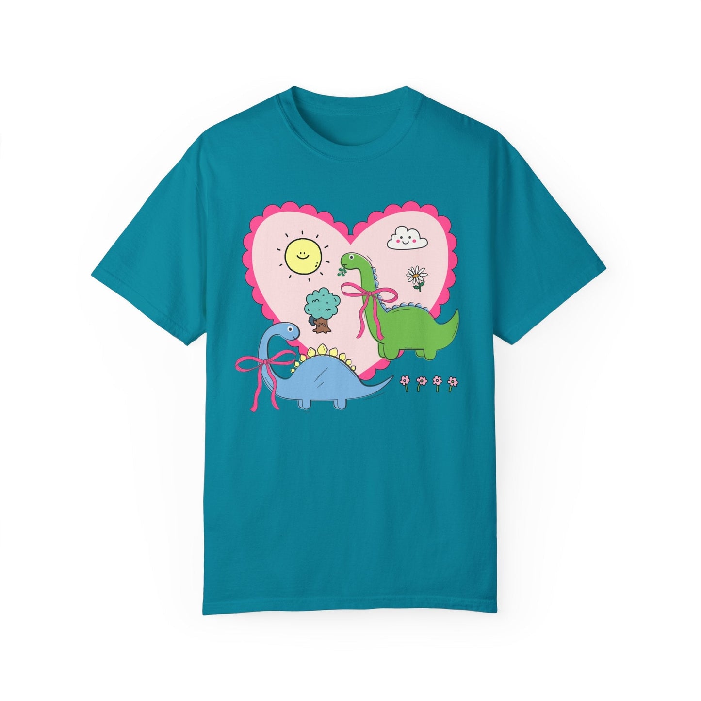 Funny Pop Art Style Dinosaur T-Shirt