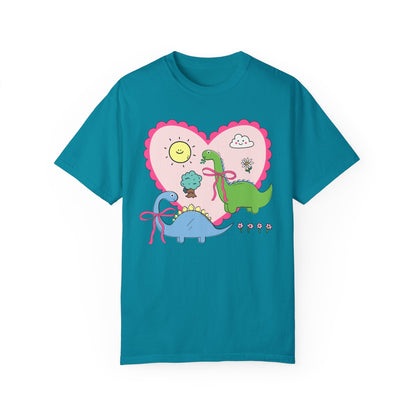 Funny Pop Art Style Dinosaur T-Shirt