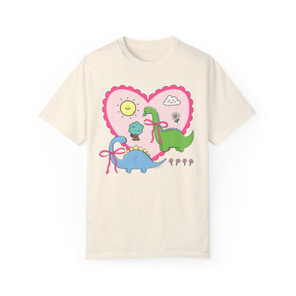 Funny Pop Art Style Dinosaur T-Shirt