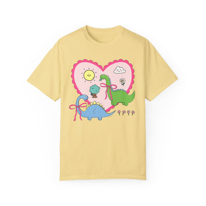 Funny Pop Art Style Dinosaur T-Shirt