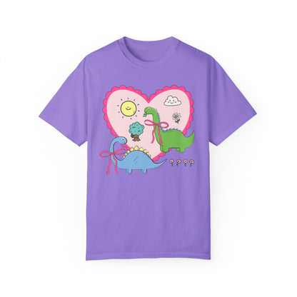 Funny Pop Art Style Dinosaur T-Shirt