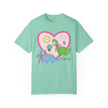 Funny Pop Art Style Dinosaur T-Shirt