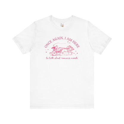 Funny Romance Reader Book Club Tee