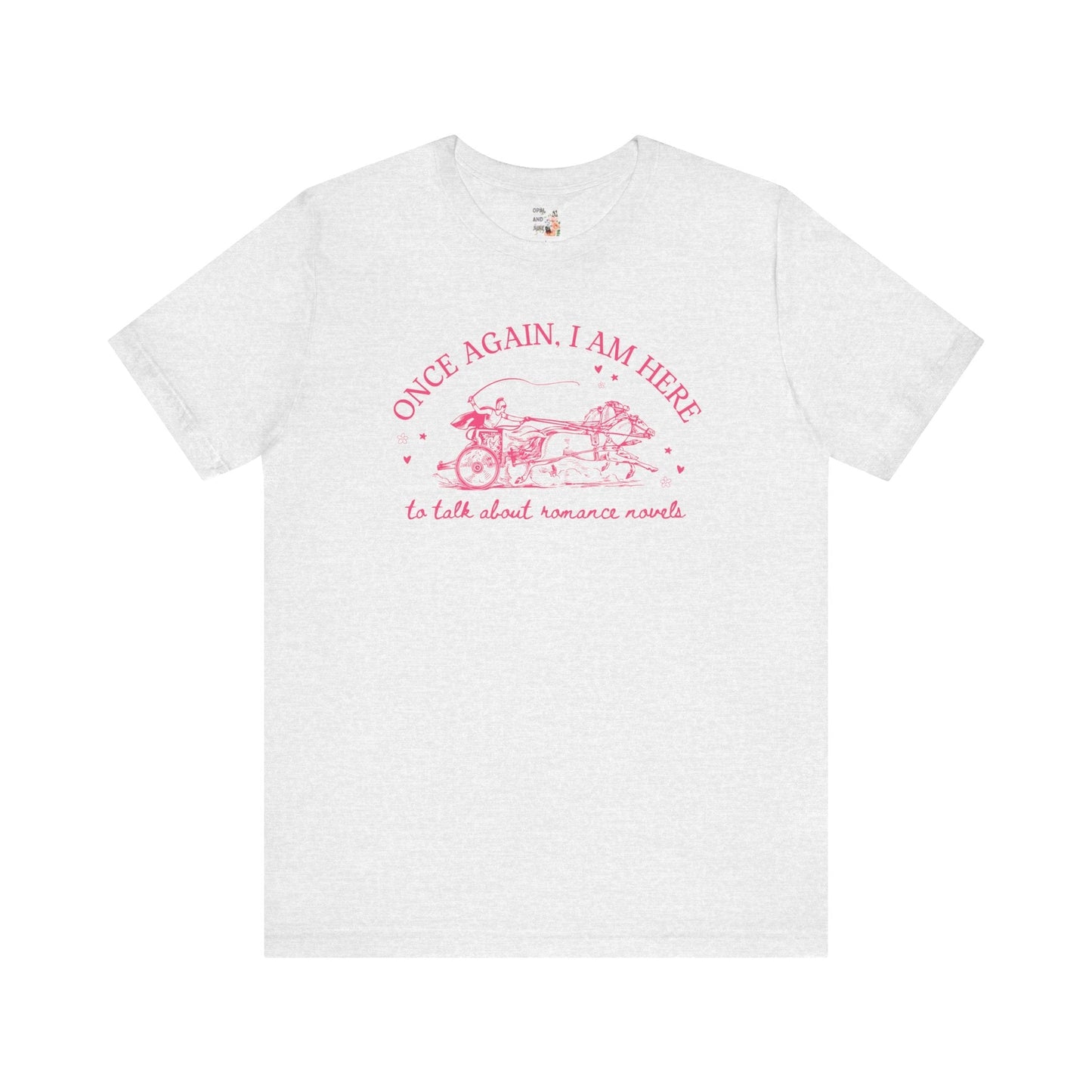Funny Romance Reader Book Club Tee