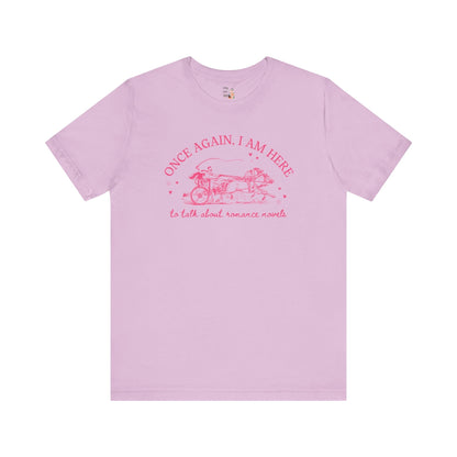 Funny Romance Reader Book Club Tee