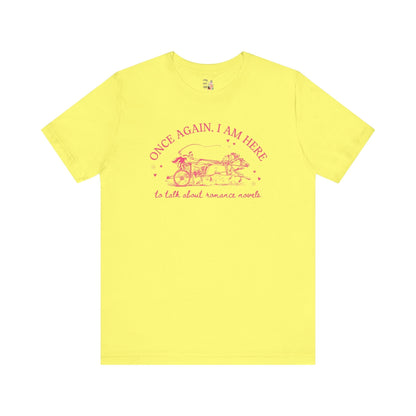 Funny Romance Reader Book Club Tee