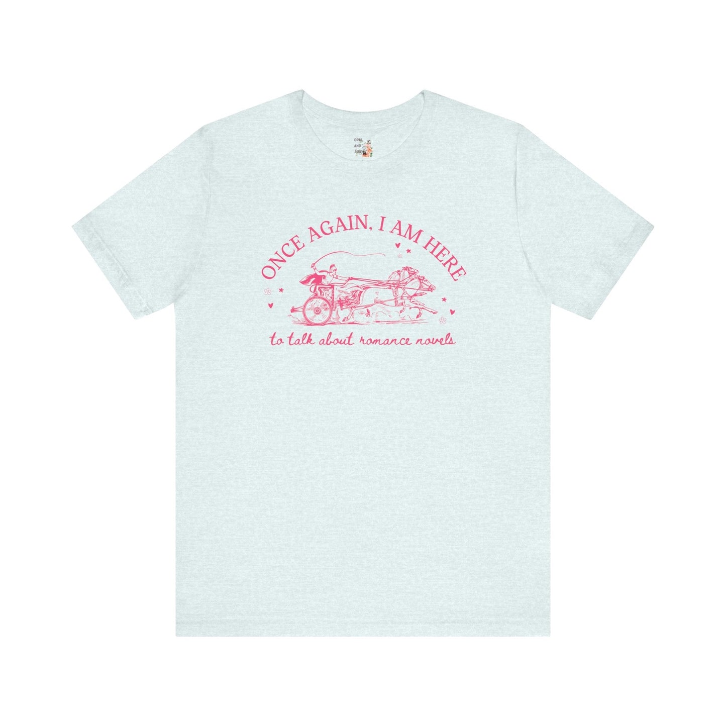 Funny Romance Reader Book Club Tee