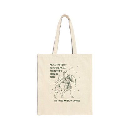 Funny Romantasy Reader Tote Bag