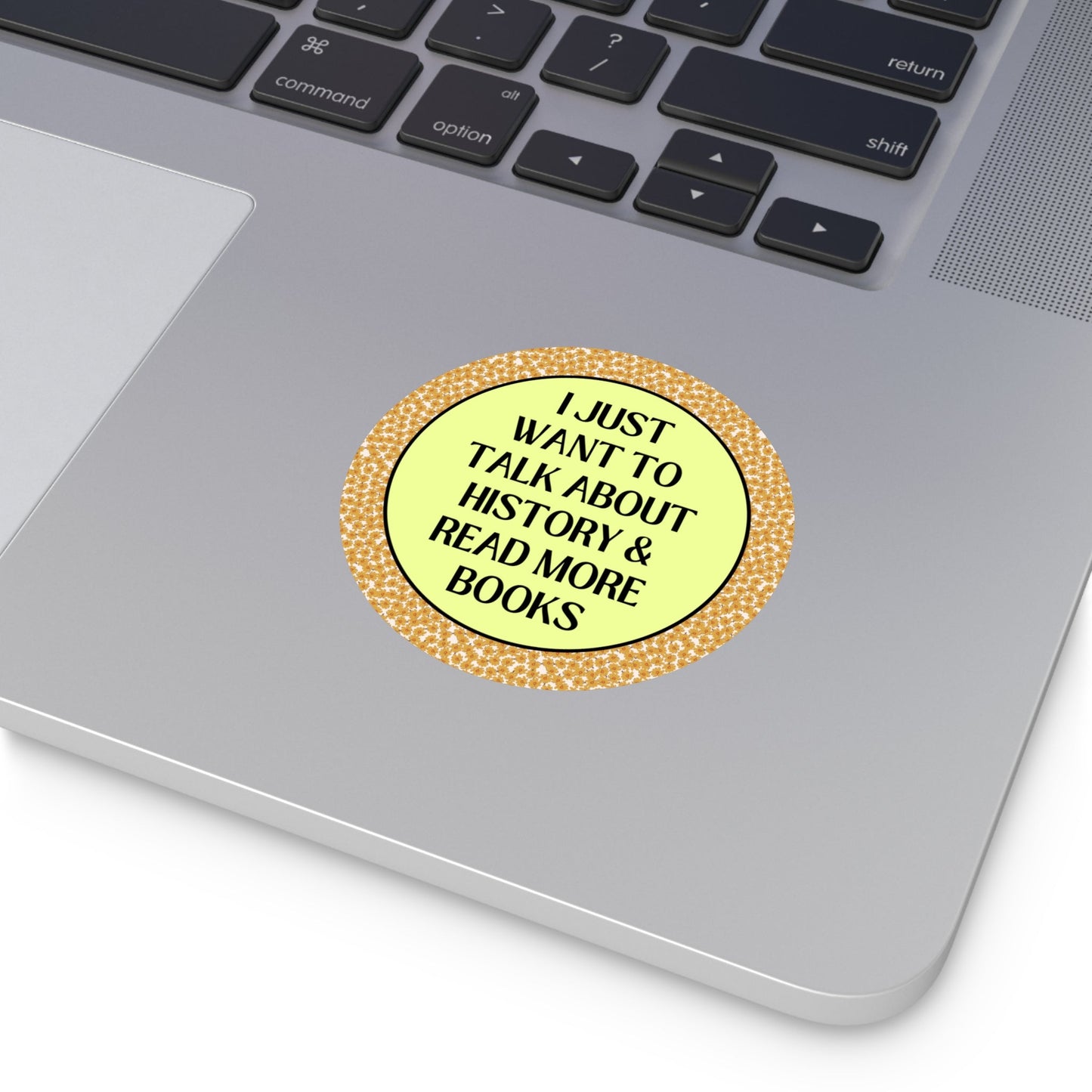 Funny Bookish History Sticker