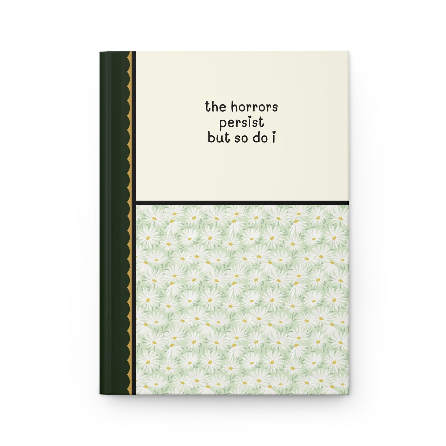 The Horrors Persist: Lined Notebook