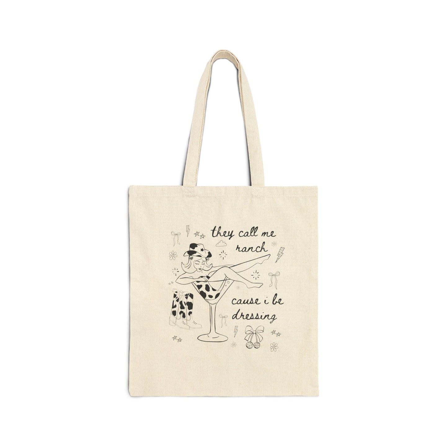Funny Western Cowgirl Tote