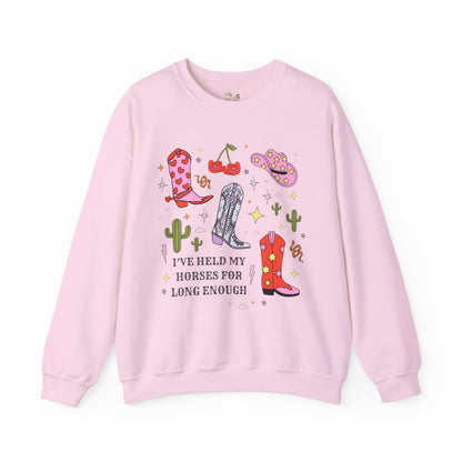 Funny Saying Western Sweatshirt