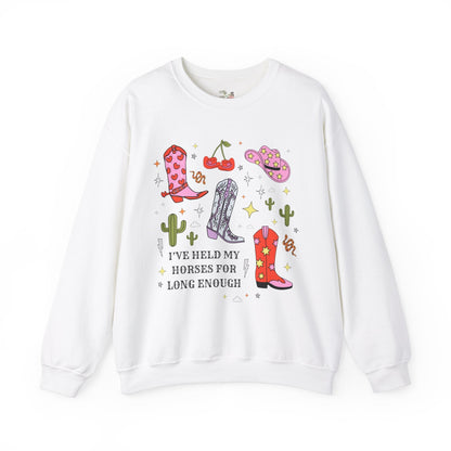 Funny Saying Western Sweatshirt