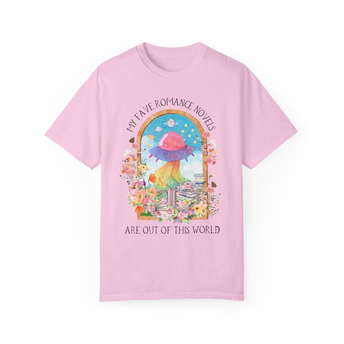 Funny Sci-Fi Romance Tee for Romantasy Reader
