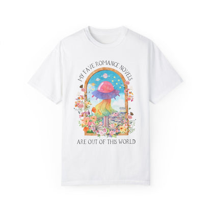 Funny Sci-Fi Romance Tee for Romantasy Reader