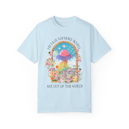 Funny Sci-Fi Romance Tee for Romantasy Reader