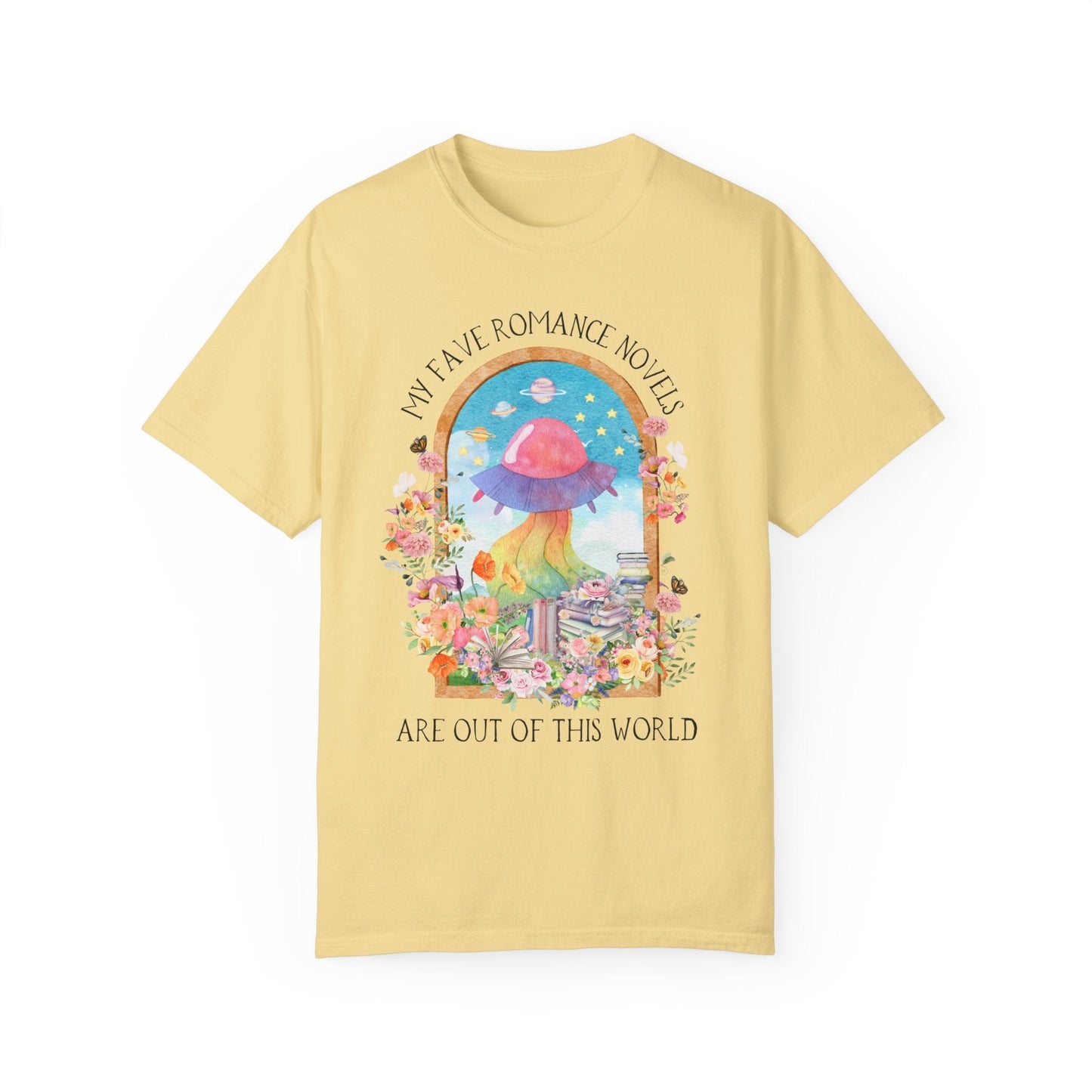 Funny Sci-Fi Romance Tee for Romantasy Reader