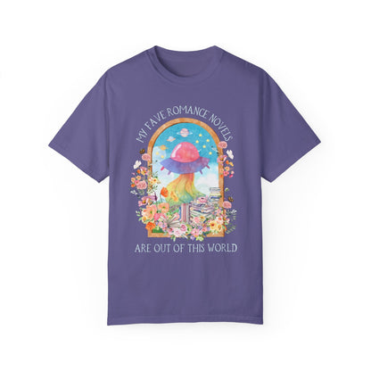 Funny Sci-Fi Romance Tee for Romantasy Reader