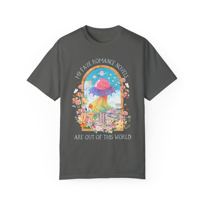 Funny Sci-Fi Romance Tee for Romantasy Reader