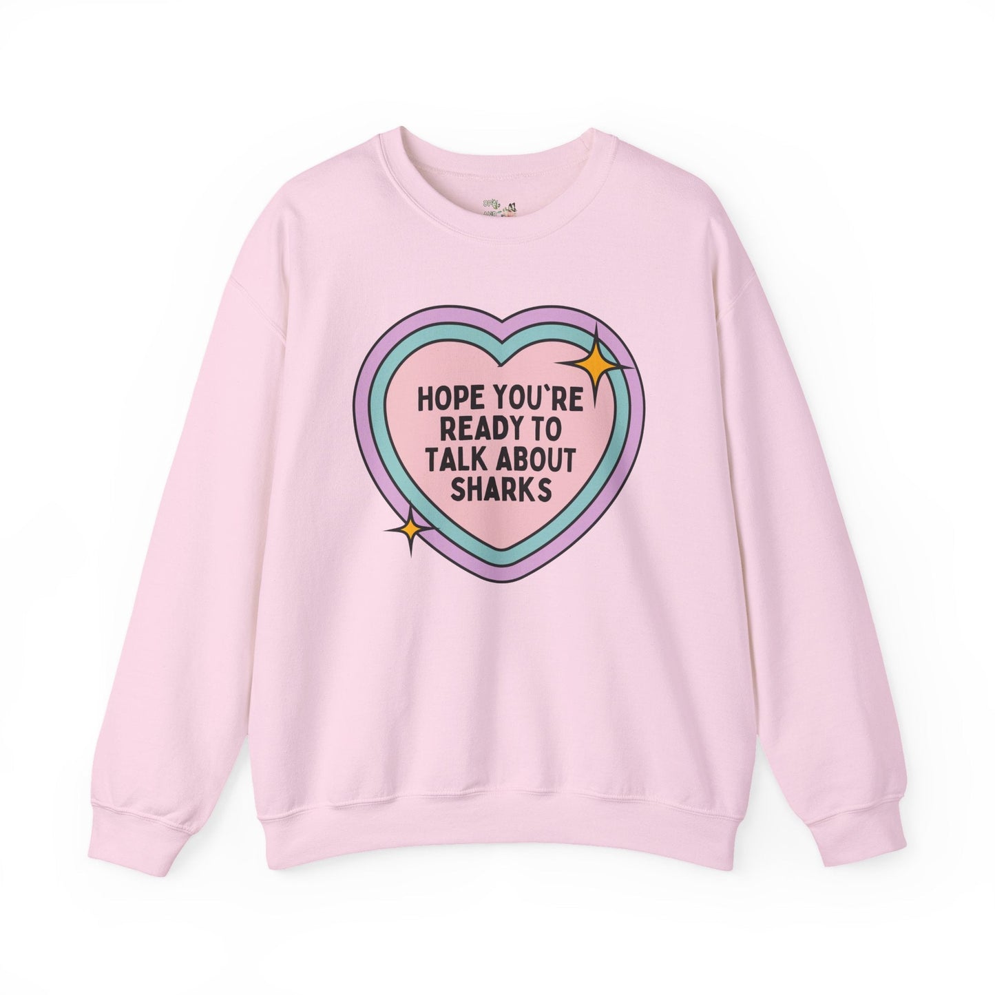 Funny Shark Lover Sweatshirt for Trip to Beach