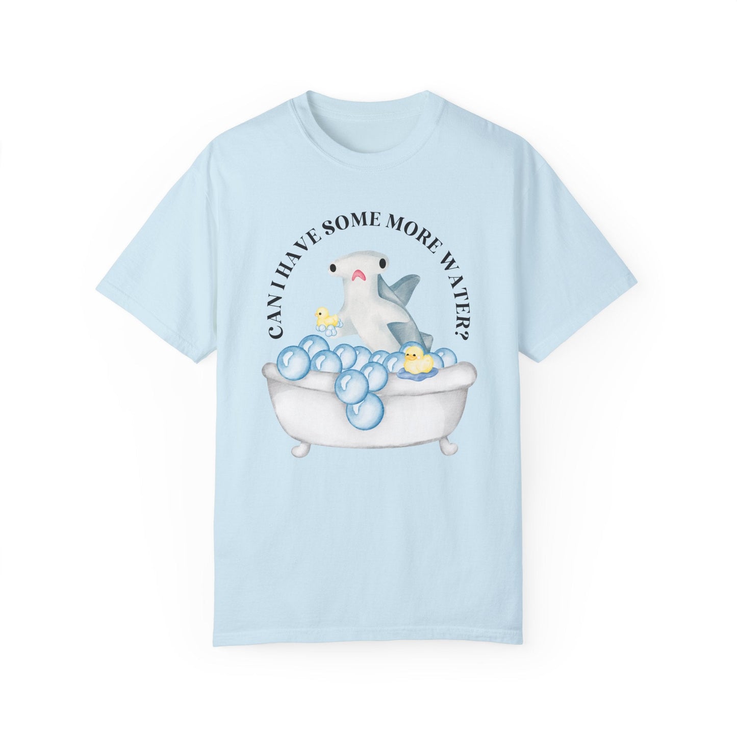 Funny Shark Tee Shirt: More Water?
