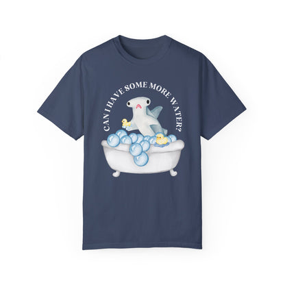 Funny Shark Tee Shirt: More Water?
