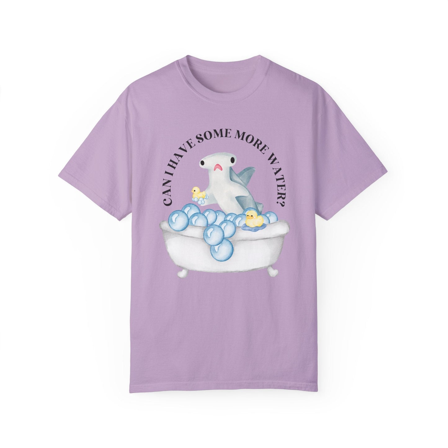 Funny Shark Tee Shirt: More Water?