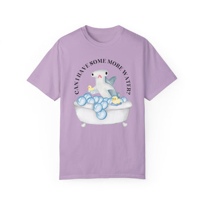 Funny Shark Tee Shirt: More Water?