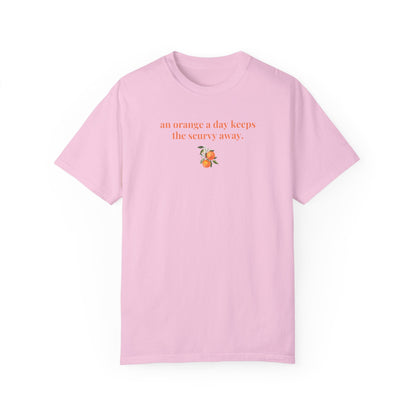 Funny Shirt for Historian: Scurvy + Oranges
