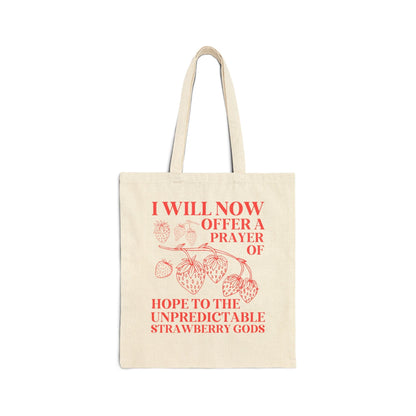 Funny Strawberry Tote