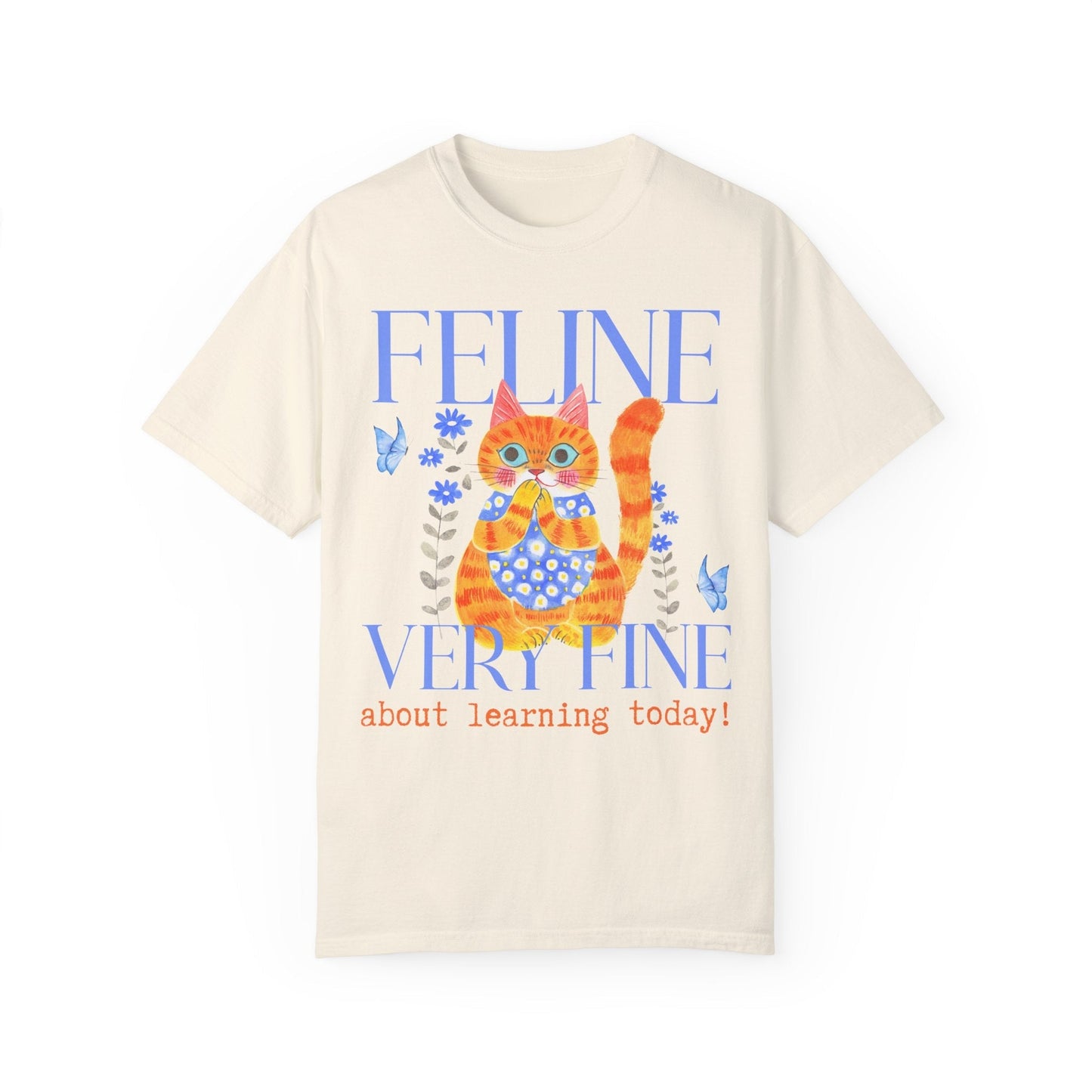 Funny Cat Tee for Teacher