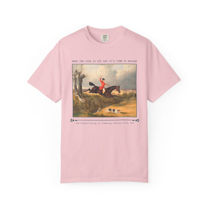 Funny The Vibe is Off Art History Tee Shirt