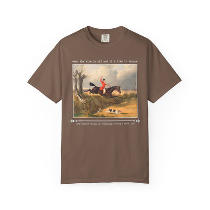 Funny The Vibe is Off Art History Tee Shirt