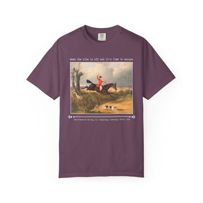 Funny The Vibe is Off Art History Tee Shirt