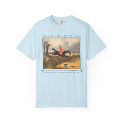 Funny The Vibe is Off Art History Tee Shirt
