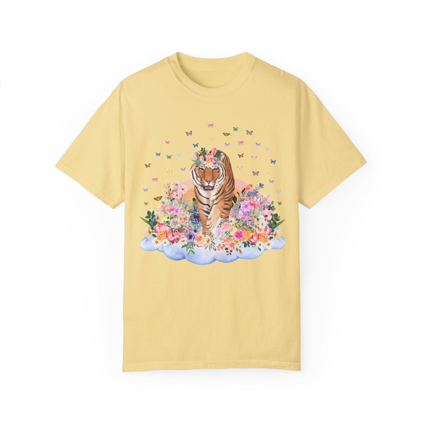Tiger Walking on Cloud Tee