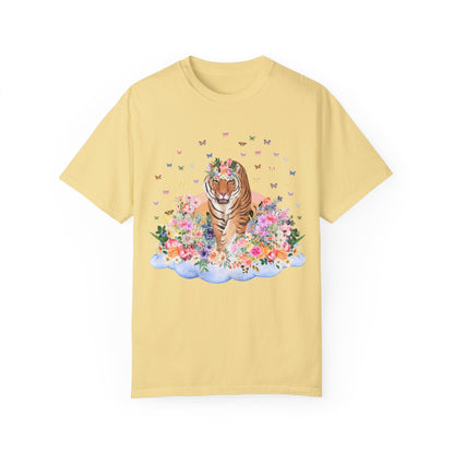 Tiger Walking on Cloud Tee