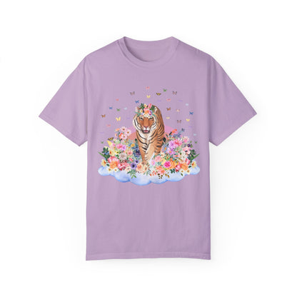 Tiger Walking on Cloud Tee