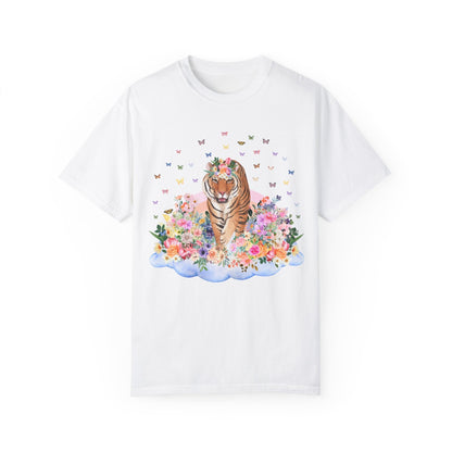 Tiger Walking on Cloud Tee