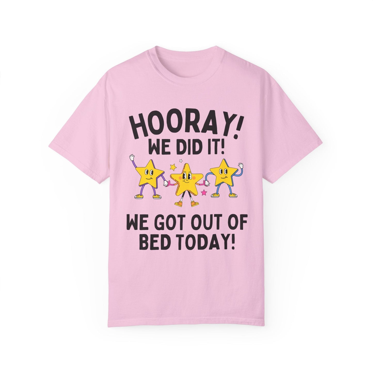 Funny Tired Mama Tee with Stars