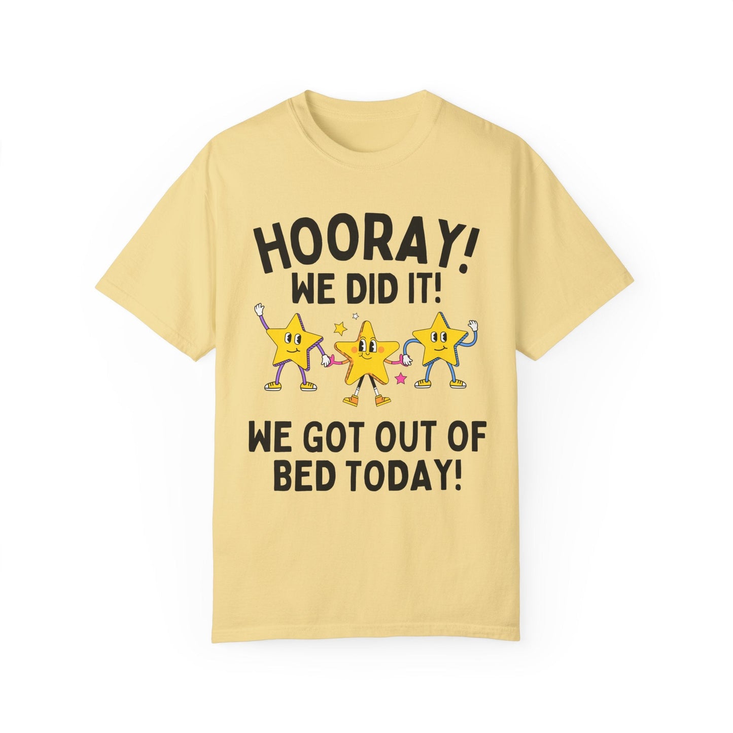 Funny Tired Mama Tee with Stars